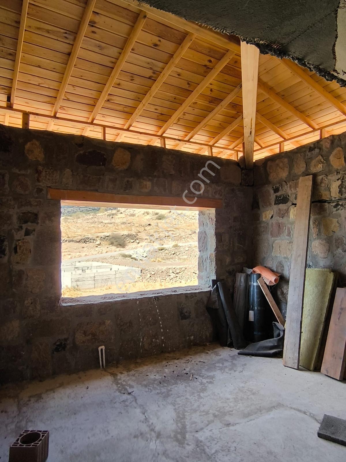 Eski Görecede Satılık 183m2 Arazi İçinde Sıfır 90m2 Taş Ev - Görsel 5