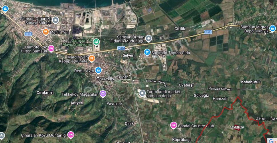 Akgün Kurumsal'dan Tekkeköy Kahyalı'da Satılık 31,000m2 Tarla - Görsel 35
