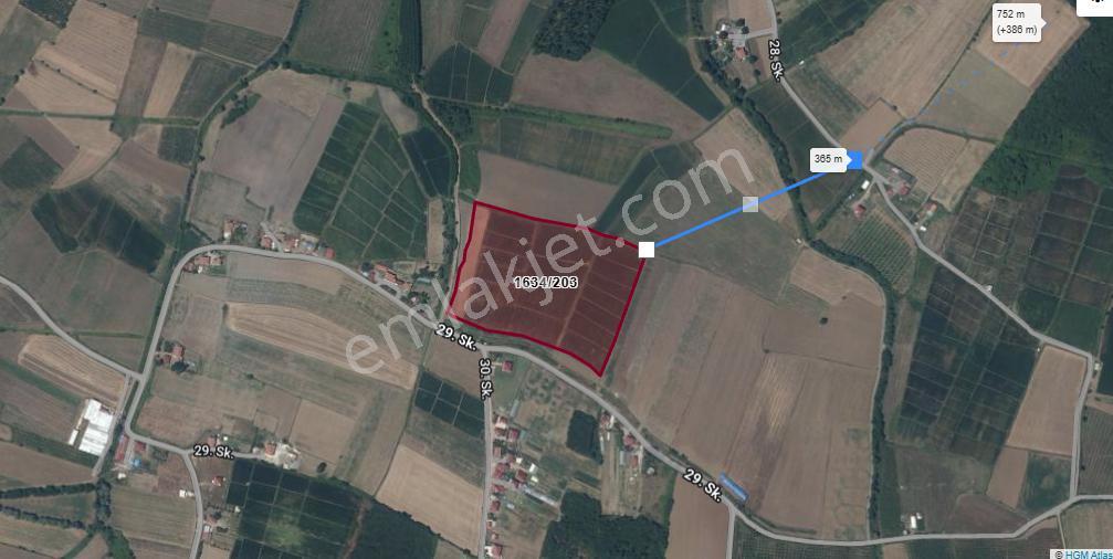Akgün Kurumsal'dan Tekkeköy Kahyalı'da Satılık 31,000m2 Tarla - Görsel 44