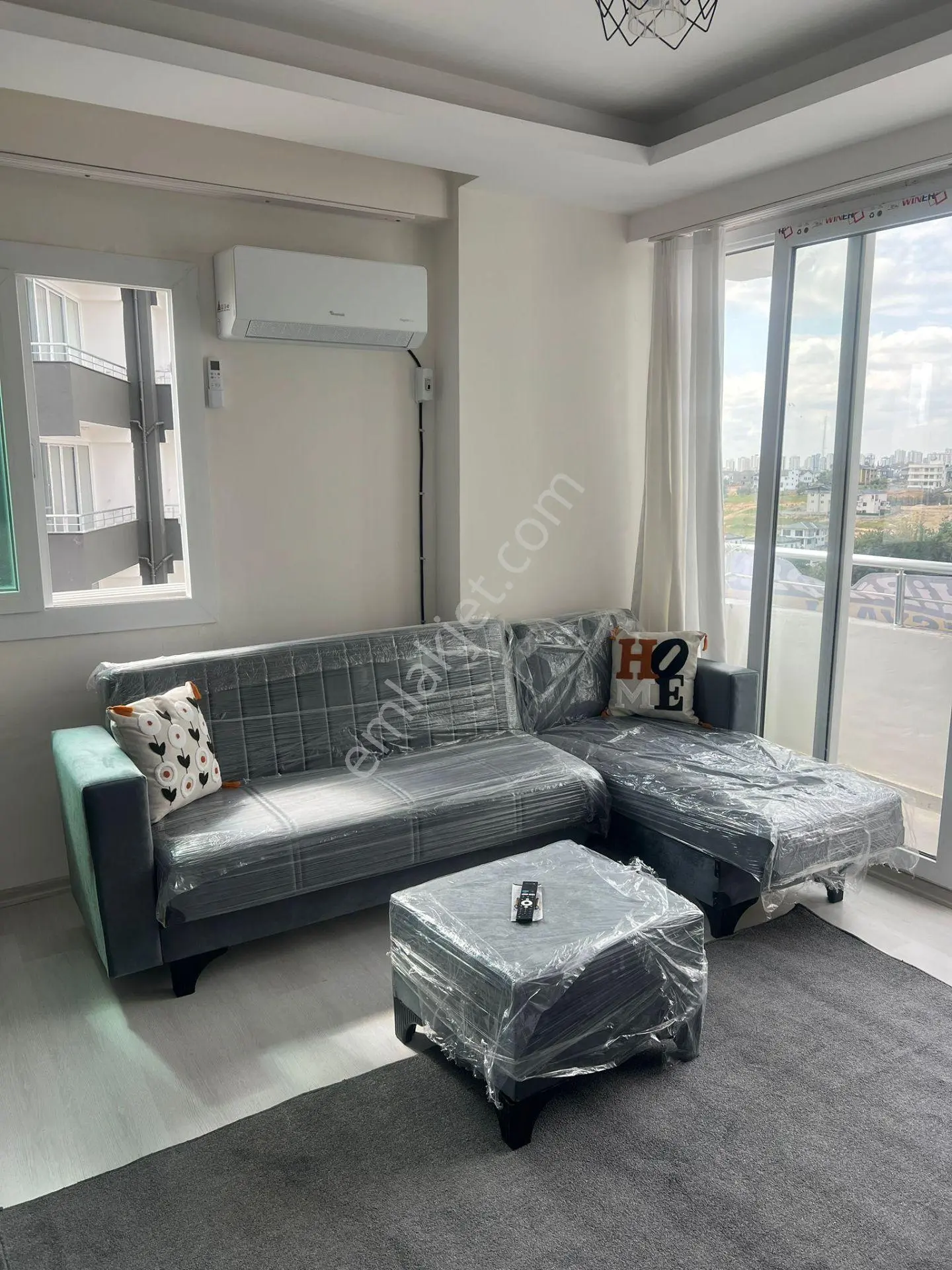 Adana Sarıçamda Bulvar Üzerinde Çınarlı Mahallesinde Eşyaları Kullanılmamış Sıfır Kiralık 1+1 Daire - Görsel 3