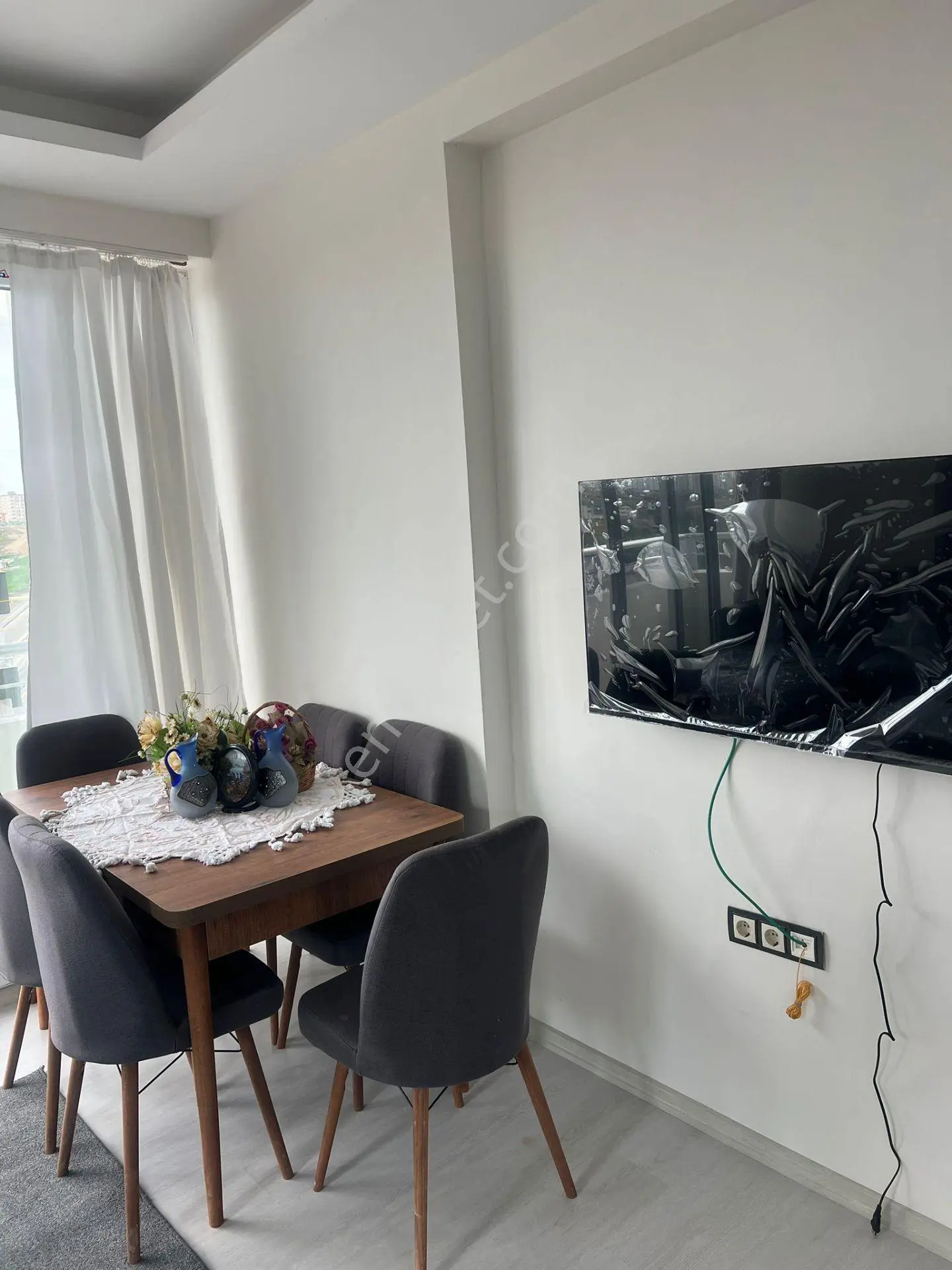 Adana Sarıçamda Bulvar Üzerinde Çınarlı Mahallesinde Eşyaları Kullanılmamış Sıfır Kiralık 1+1 Daire - Görsel 4