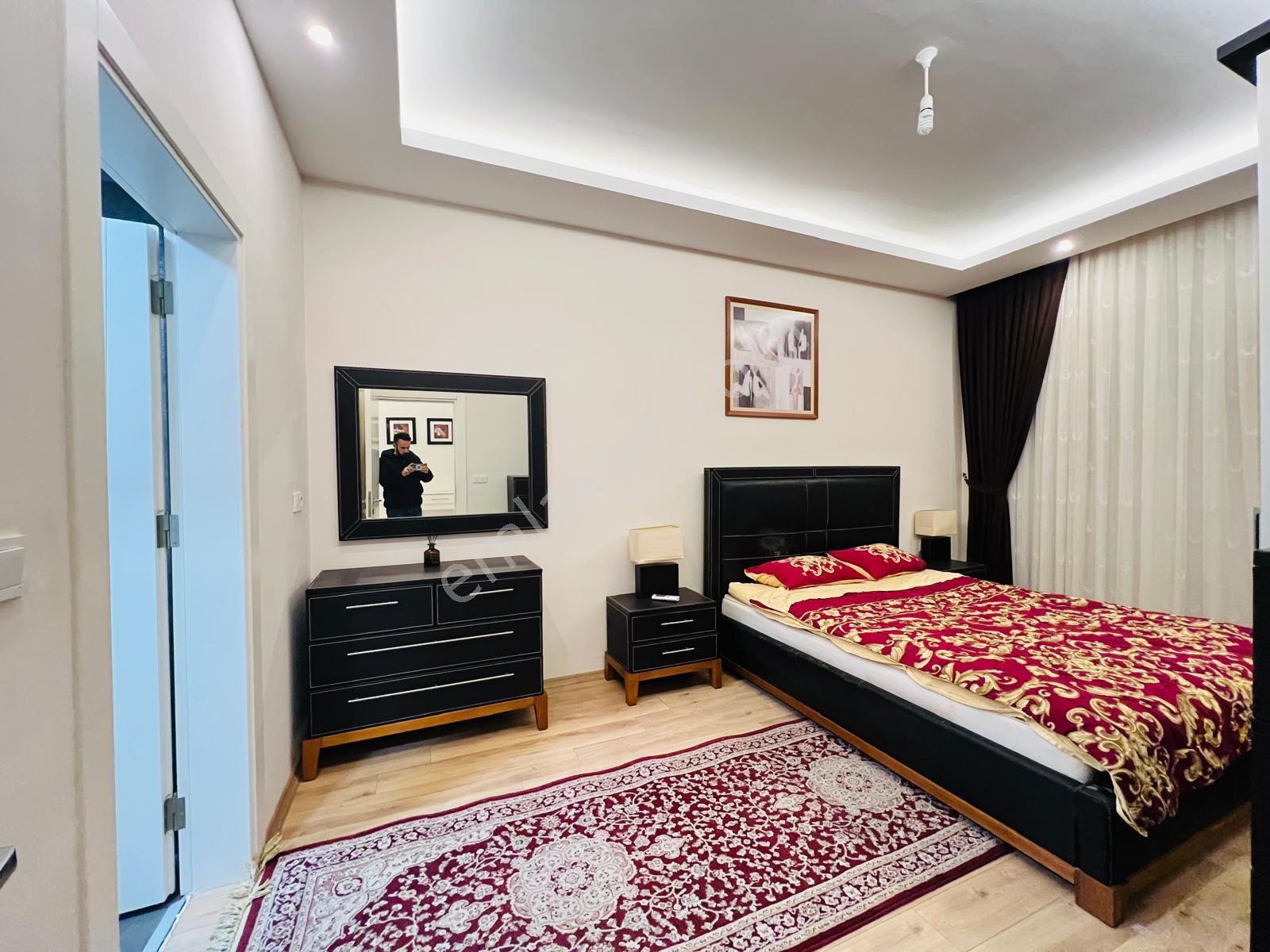 Mahmutlarda Lüks Site İçerisinde Ful Eşyalı Kiralık 2+1 Ayrı Mutfak Daire - Görsel 5
