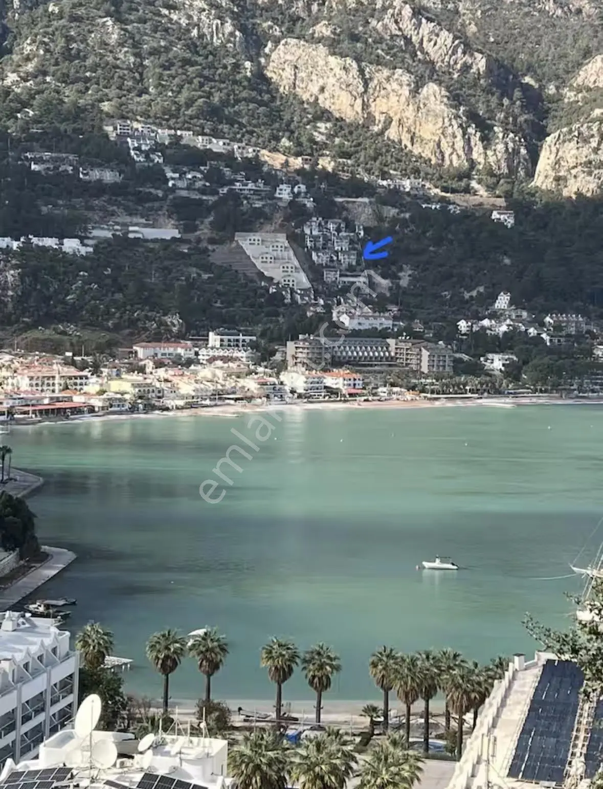 Marmaris Turunç'ta - Deniz Manzaralı - Havuzlu - Teraslı 1+1 - Görsel 5