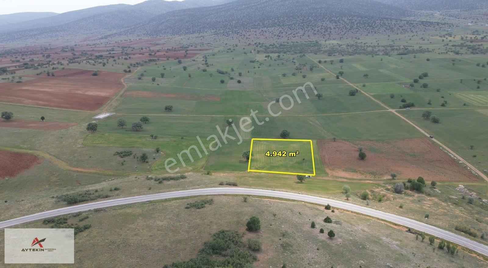 Akören Ağalar Mahallesinde 4.942 M² Müstakil Tapulu Tarla - Görsel 4