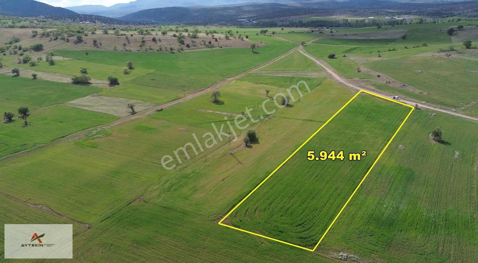 Akören Tülce Mahallesinde 5.944 M² Müstakil Tapulu Tarla - Görsel 11