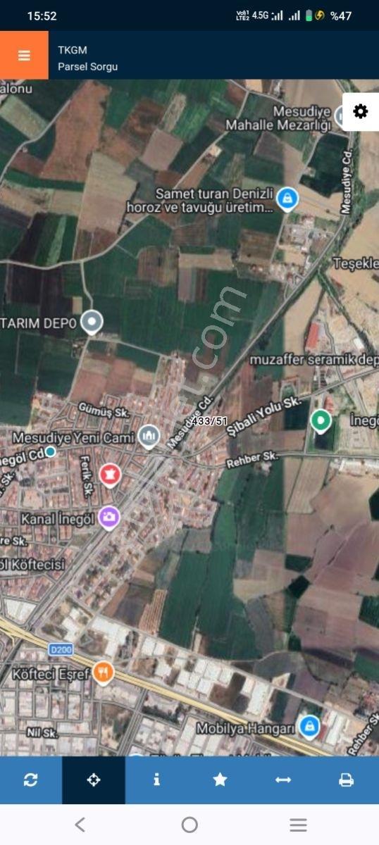 SATILIK İMARLI ARSA İNEGÖL MESUDİYE - Daha fazla