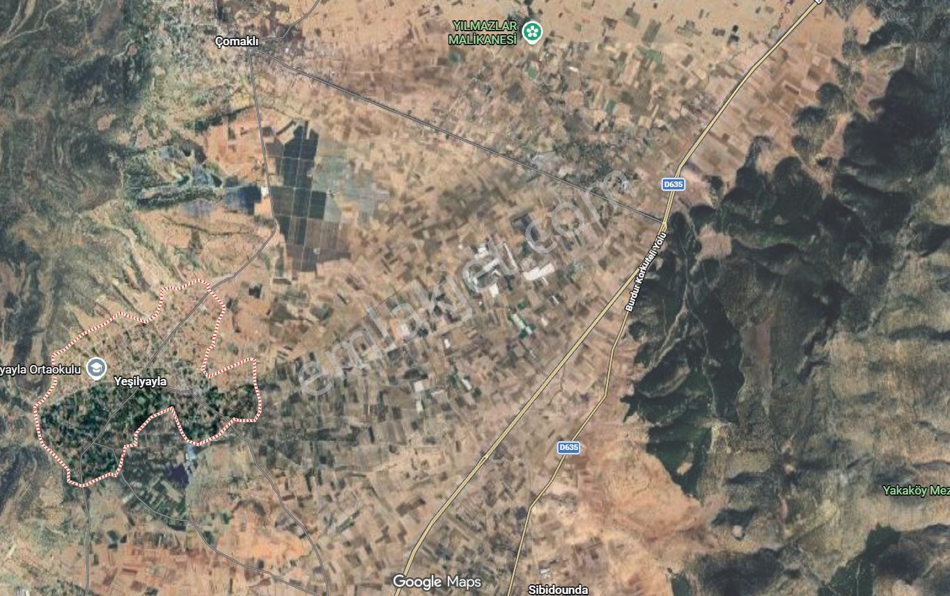 Antalya Korkuteli Yeşilyayla'da D635 Yoluna Cephe Yatırımlık 4.150 M2 Satılık Arsa - Görsel 11