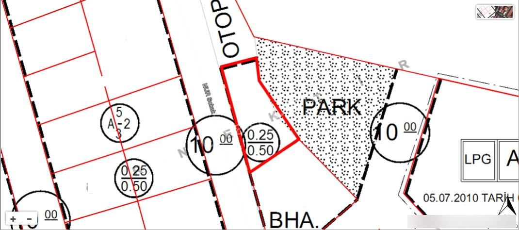 Bulut Yatırımdan 245 M² % 25 İmarlı Deniz Manzaralı Köşe Parsel Arsa - Görsel 2