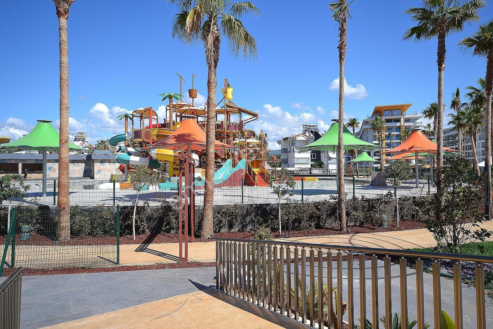 Azura World'de Dağ Manzaralı Eşyalı Kiralık Daire | Tekce - Görsel 33