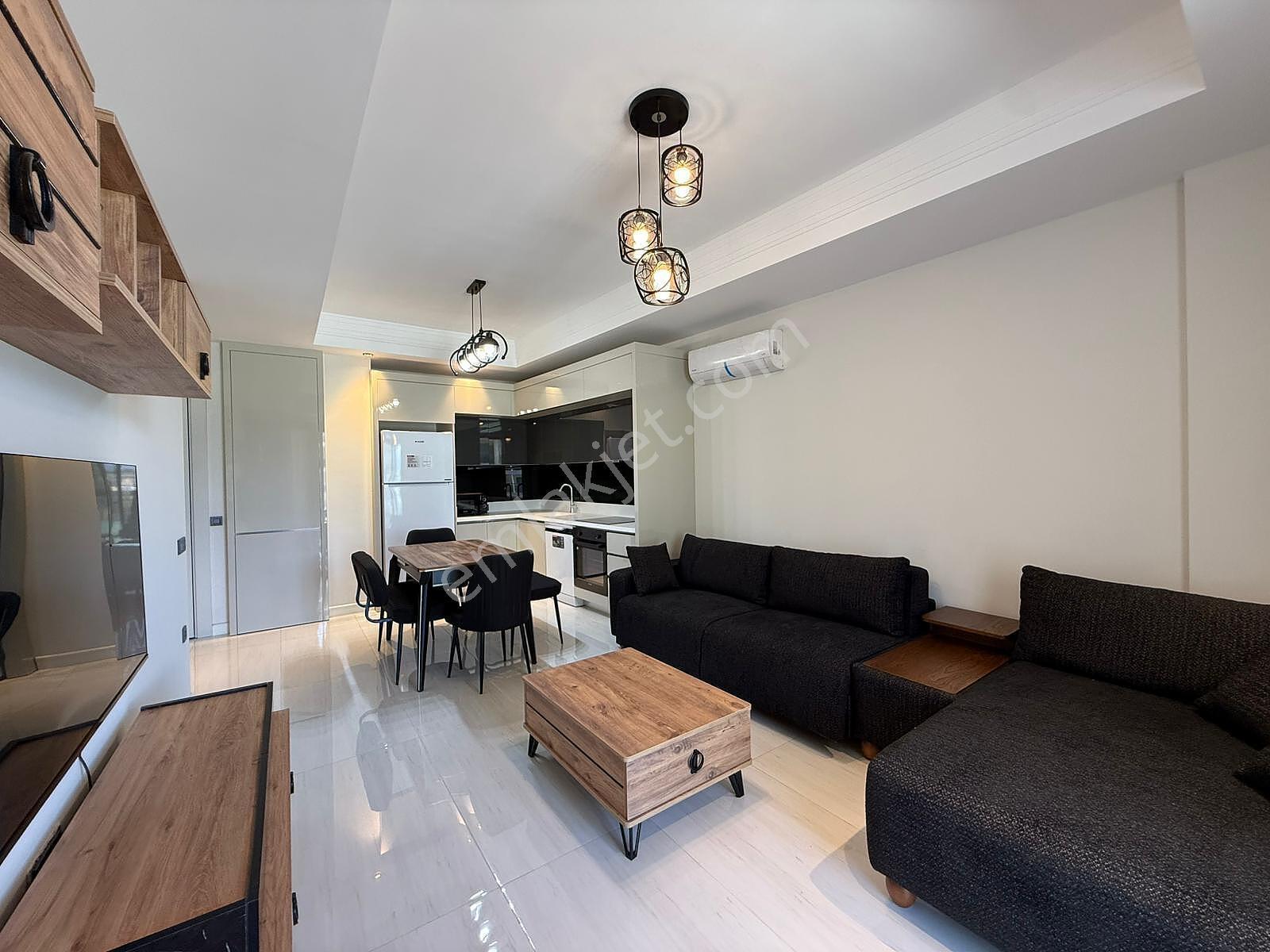Azura World'de Dağ Manzaralı Eşyalı Kiralık Daire | Tekce - Görsel 3