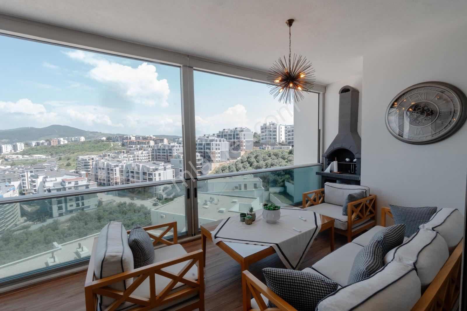 Güzelyalı İkon16 Deniz Manzaralı Full Eşyalı Dubleks Daire - Görsel 55