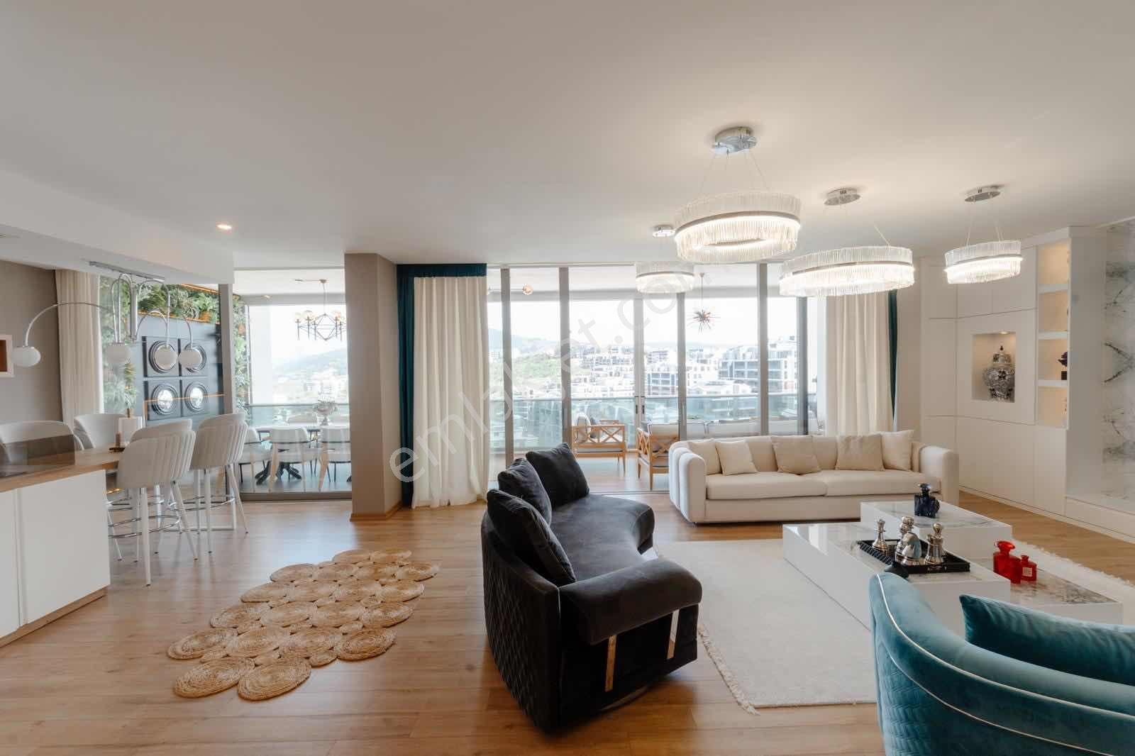 Güzelyalı İkon16 Deniz Manzaralı Full Eşyalı Dubleks Daire - Görsel 22