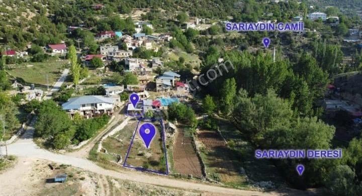 Silifke Sarıaydın 718m2 Dereye Yakın Satılık Arsa Ve Müstakil Ev - Görsel 32