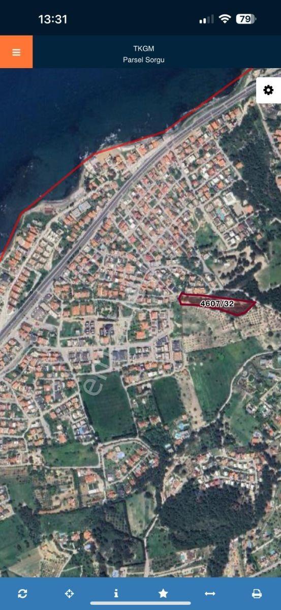 İzmir / Urla / Kalabak Mahallesi, Satılık 400m2 Tarla