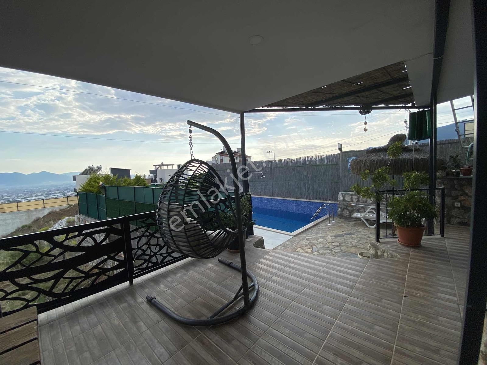 Uzun Dönem Kiralık 2+1 Müstakil Havuzlu Bungalov Villa - Görsel 27