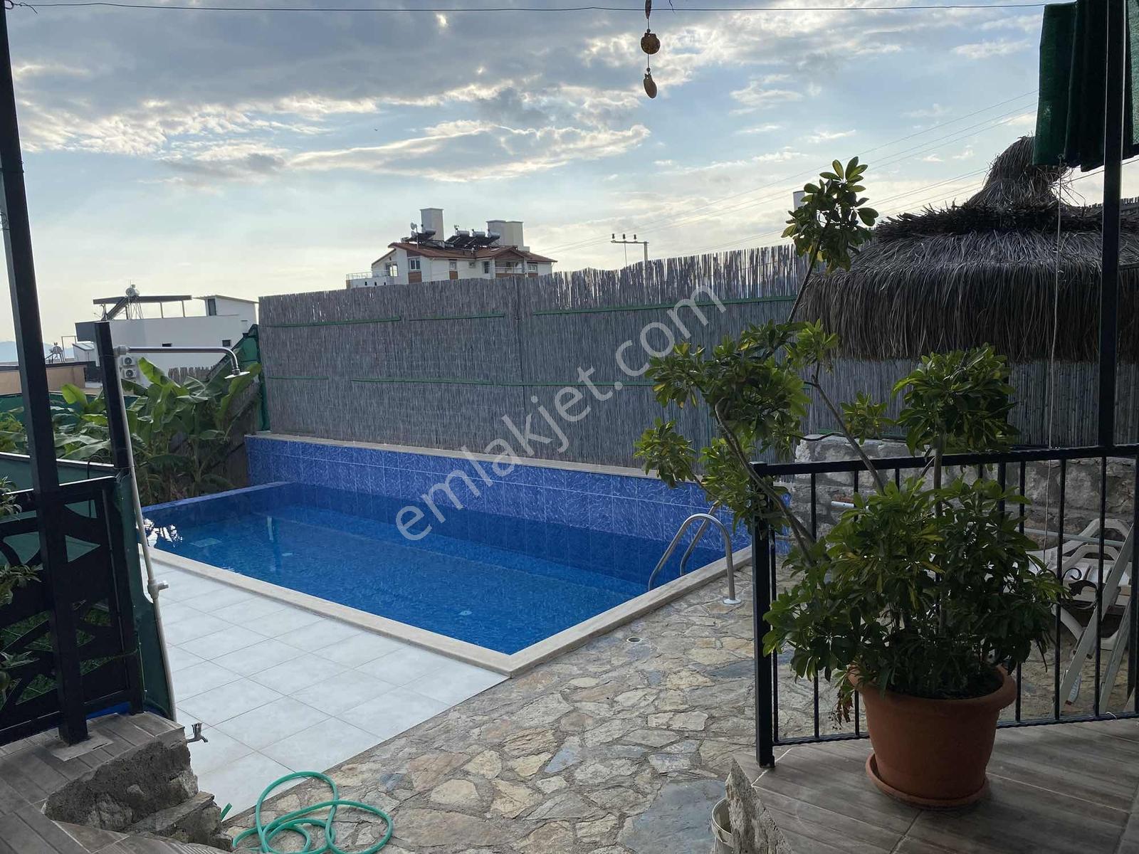 Uzun Dönem Kiralık 2+1 Müstakil Havuzlu Bungalov Villa - Görsel 32
