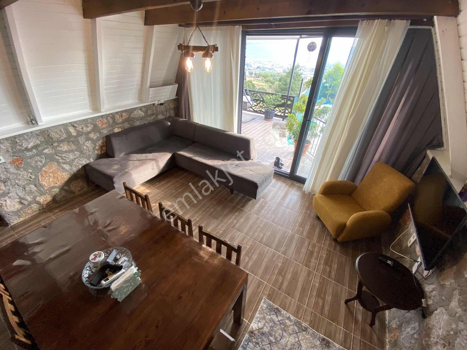 Uzun Dönem Kiralık 2+1 Müstakil Havuzlu Bungalov Villa - Görsel 4