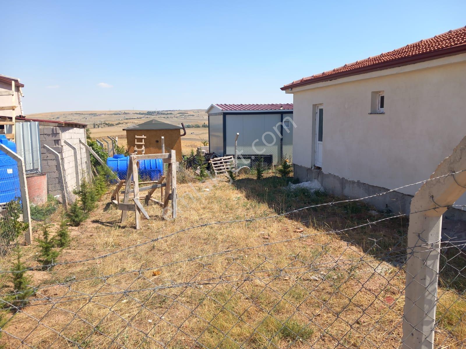 Gölbaşı Mahmatlıbahçe 'de Satılık Hisseli Arsa Ve Müstakil 2+1 Ev - Görsel 10