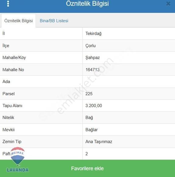 Re/max Lavanda'dan Şahpaz'da Muhteşem Konumda Satılık Bağ Yeri - Görsel 6