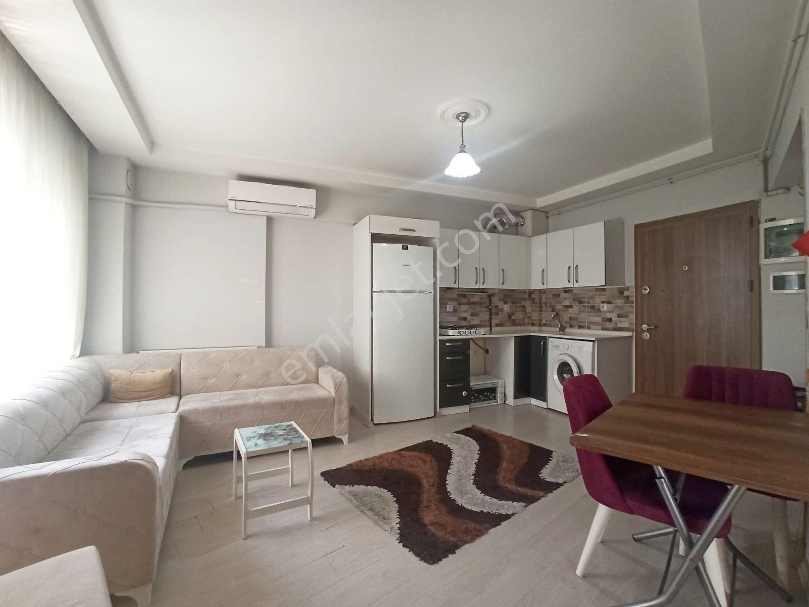 Cuma Mahallesi'nde Eşyalı Kiralık 1+1 Daire - Görsel 14