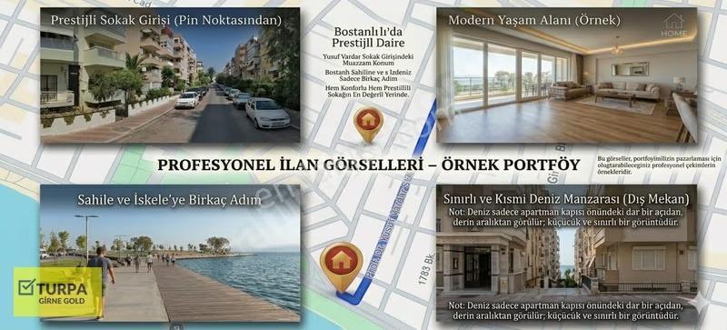 Bostanlı Yusuf Vardar'da Satılık Lüks 2+1 Geniş Teraslı Dubleks