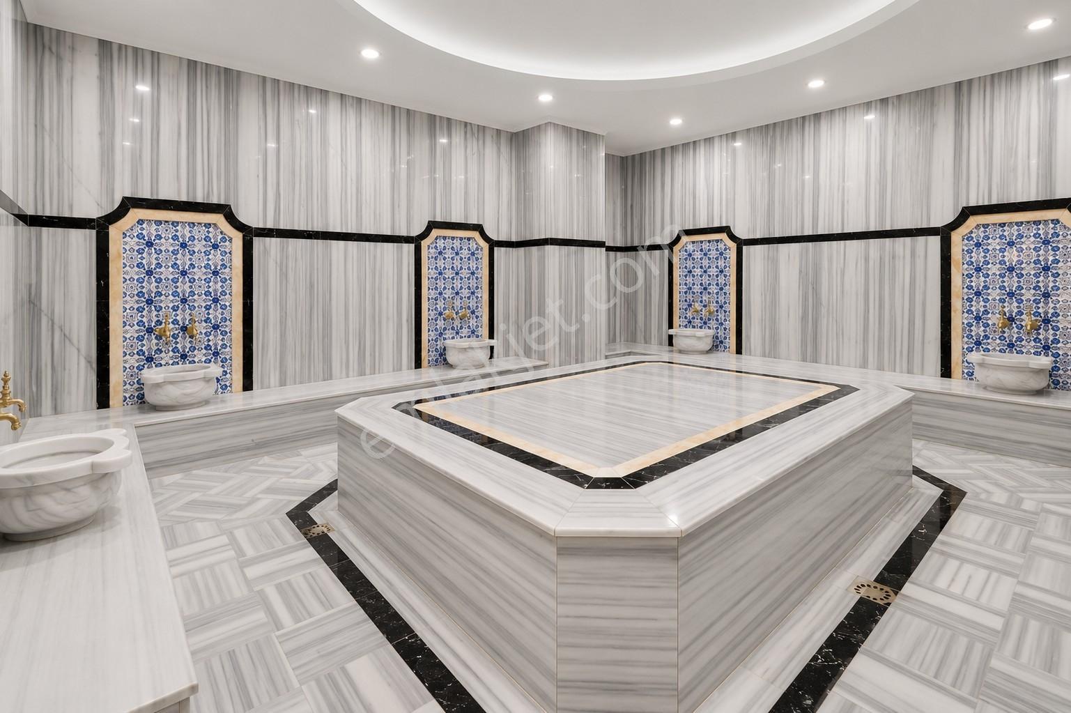 Alanya Mahmutlar 2+1 110m2 2 Banyo,havuz,fitness,sauna,otoparklı - Görsel 28