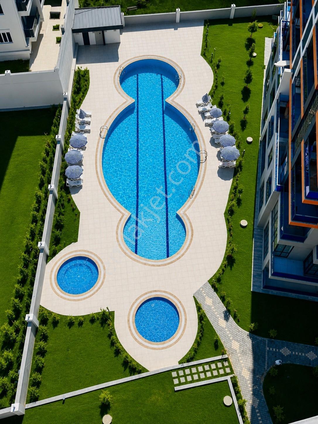Alanya Mahmutlar 2+1 110m2 2 Banyo,havuz,fitness,sauna,otoparklı - Görsel 16