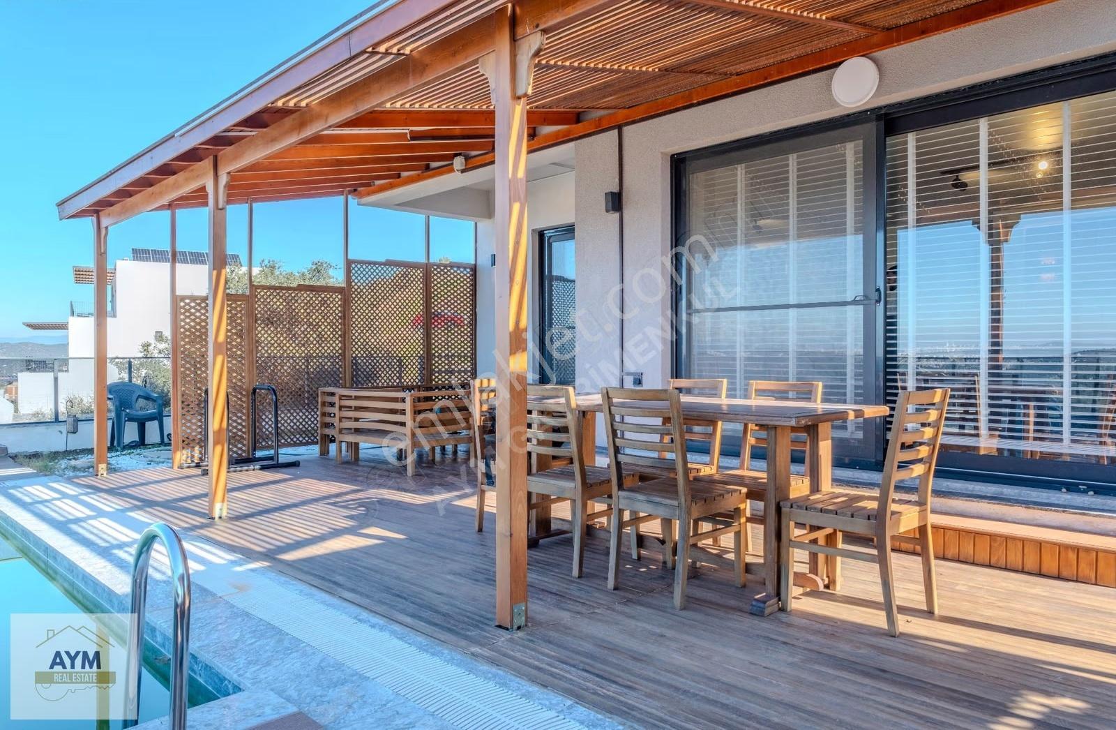 Milas Bodrum Yolu Meşelik'te Eşyalı Havuzlu Donanımlı Villa - Görsel 7