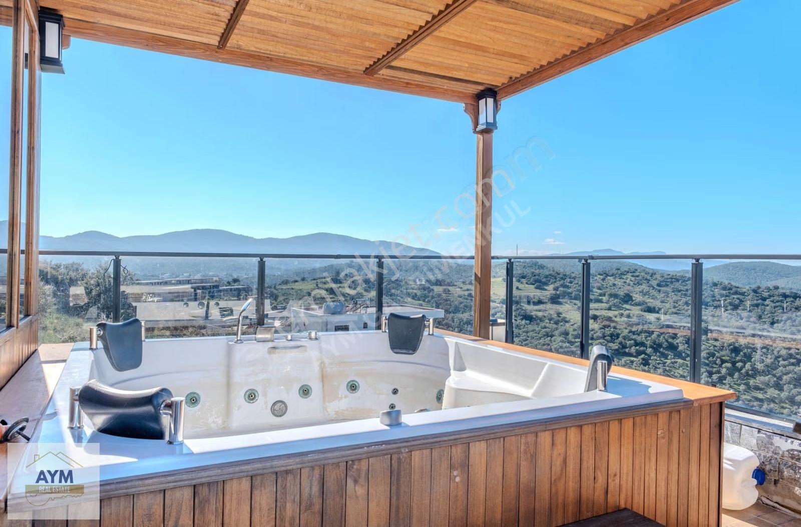 Milas Bodrum Yolu Meşelik'te Eşyalı Havuzlu Donanımlı Villa - Görsel 23