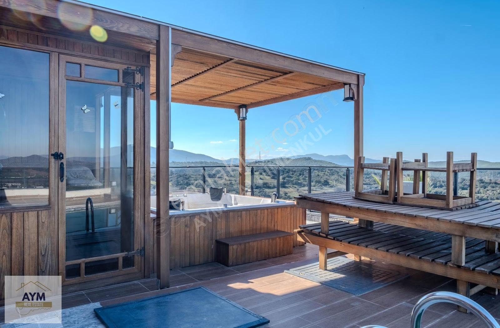 Milas Bodrum Yolu Meşelik'te Eşyalı Havuzlu Donanımlı Villa - Görsel 6