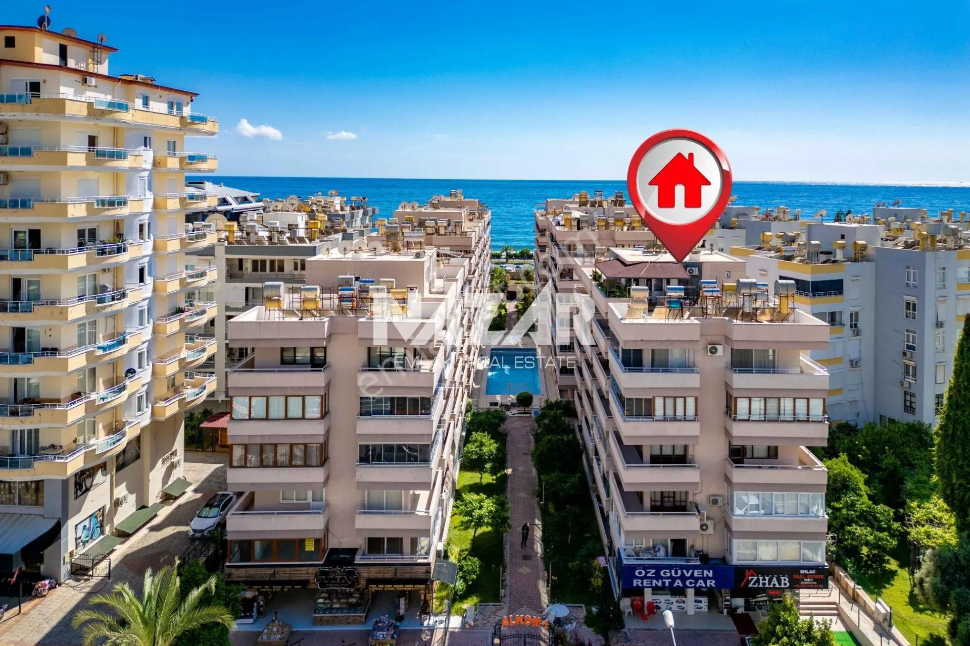 Alanya Mahmutlar’da Alkom 1 Sitesi’nde Satılık 1+1 Eşyalı Daire - Görsel 5