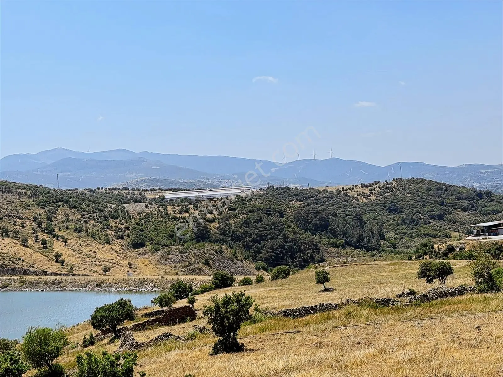 Süleymanlı Gölet Manzaralı 420m2 Satılık Bahçe - Görsel 7