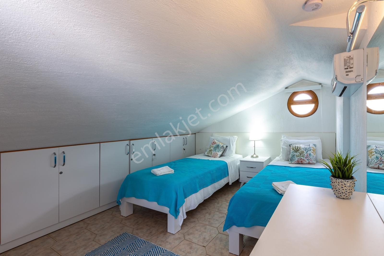 Kalkan Kızıltaşta Deniz Manzaralı Müstakil Villa - Görsel 20