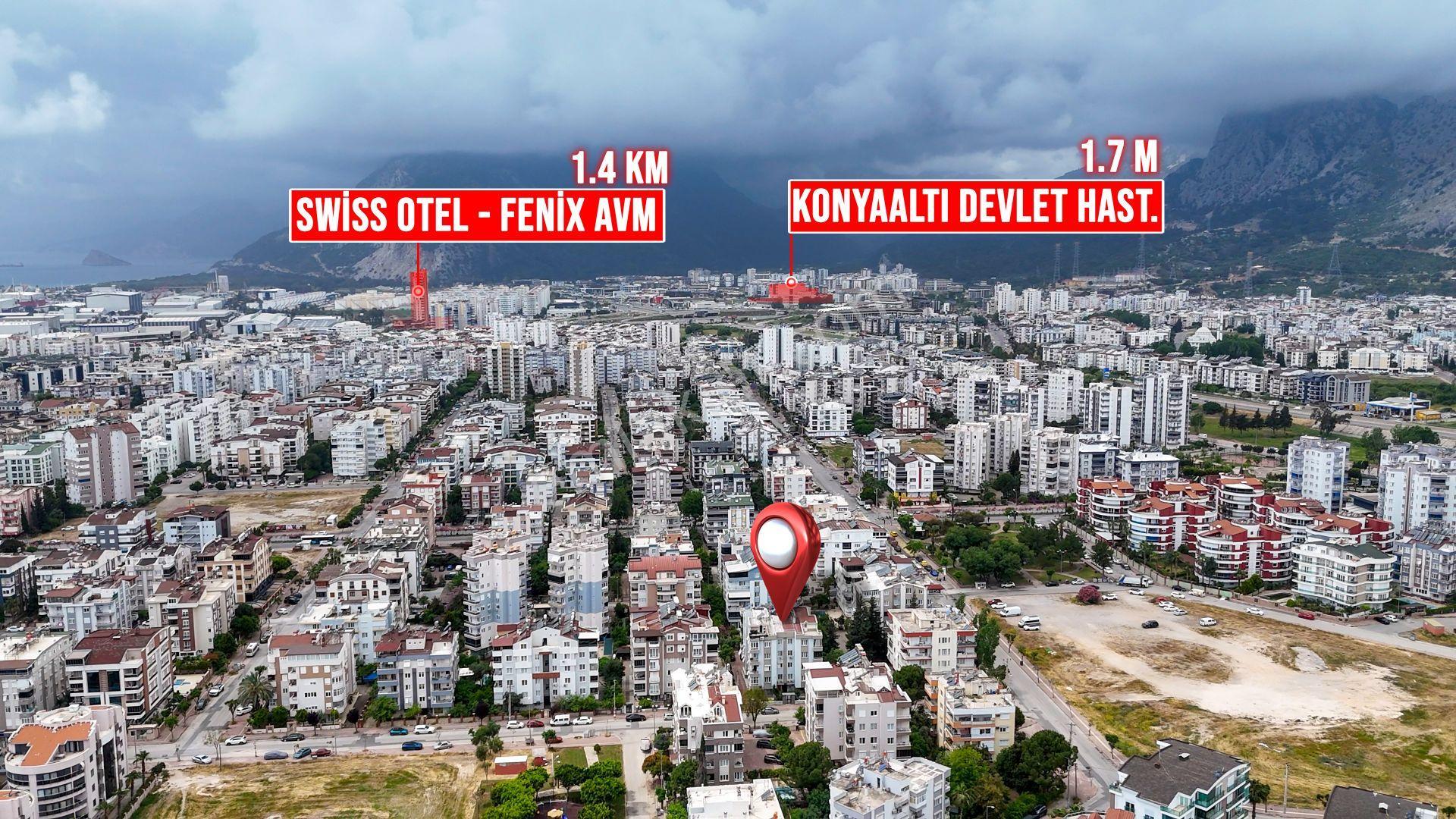 Konyaaltı Limanda Denize Yürüme Mesafesinde Kullanışlı 3+1 - Görsel 5