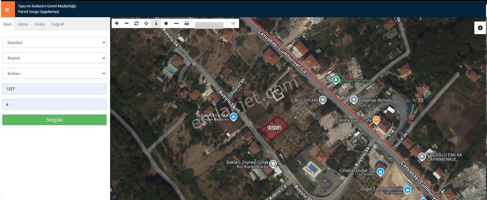 Çavuşbaşı Baklacı'da Prestij Bölgesinde Villa İmarlı Arsa - Görsel 2
