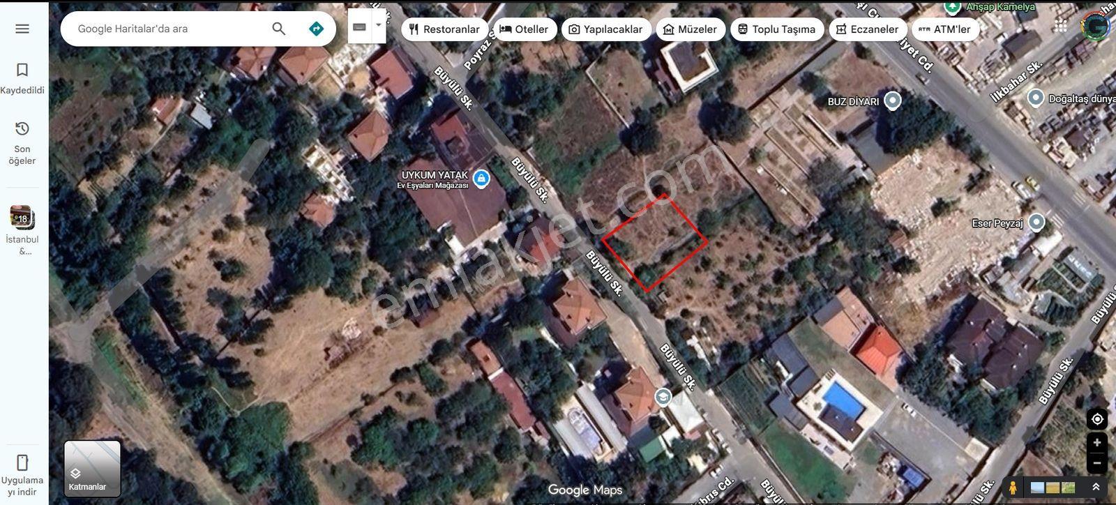 Çavuşbaşı Baklacı'da Prestij Bölgesinde Villa İmarlı Arsa