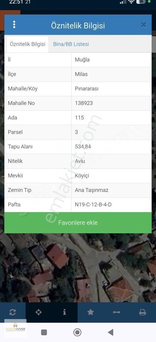 Milas Pınararası Mahallesi Satılık Arsa - Görsel 6
