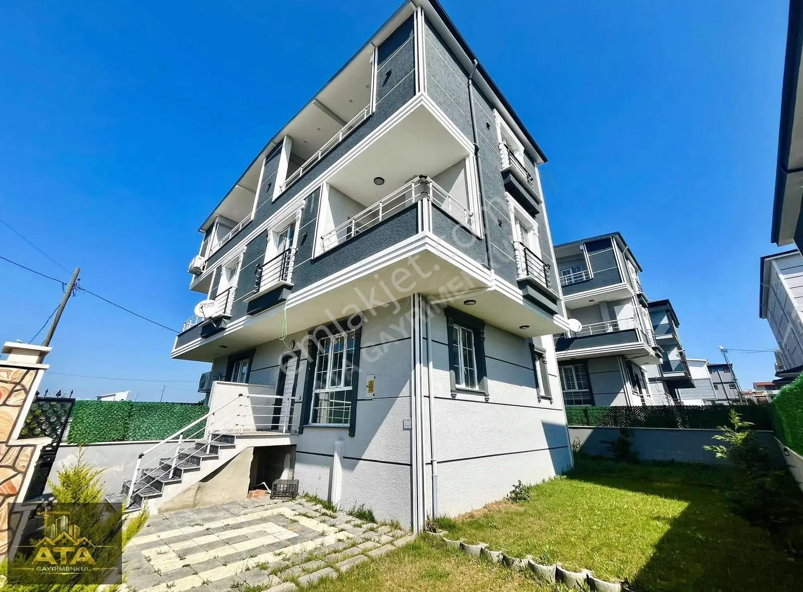 ^꧂deniz Manzaralı ~ Teraslı ~ Müstakil Bahçeli ~ 4+1 Lüx Villa.! - Görsel 4