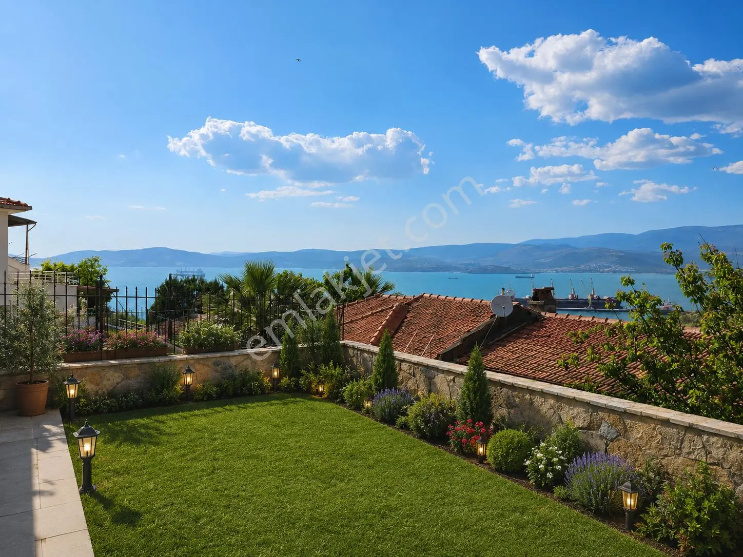 Muğla Bodrum Güllük Deniz Manzaralı Satılık Müstakil Villa - Görsel 5