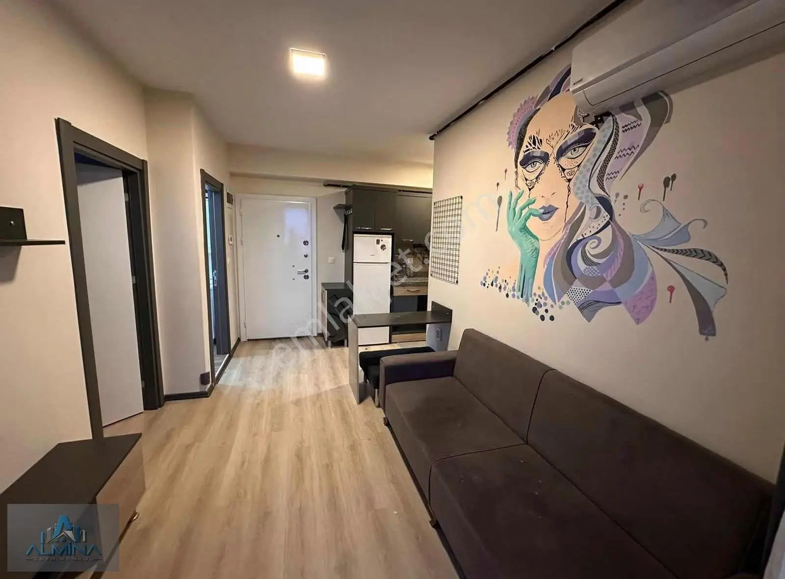 Almina'dan Manzara 180 Sitesinde Klimalı Yeni Eşyalı Daire - Görsel 4