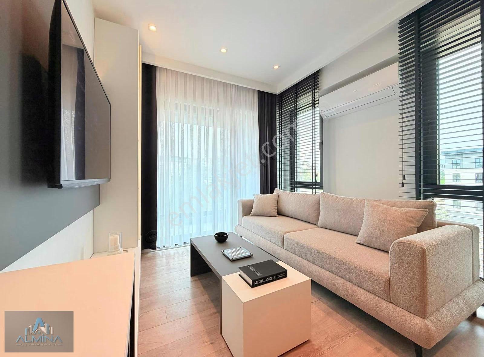 Almina'dan Şehir Hastanesi Karşısında Ultralüks 2+1 Daireler - Görsel 25