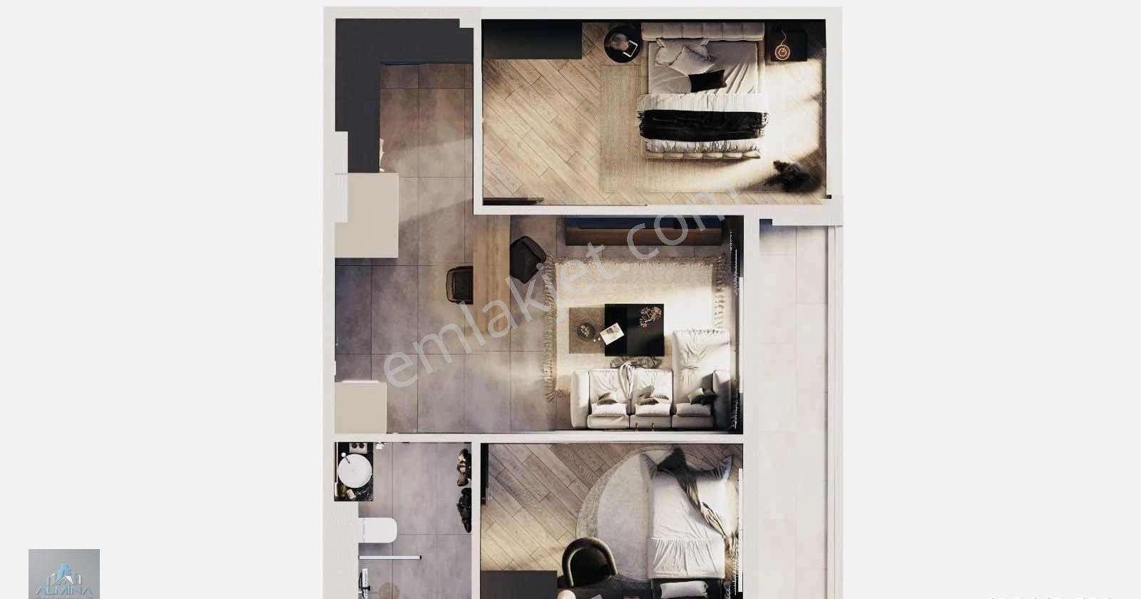Almina'dan Noa Smart Sitesinde 2+1 Satılık Daire - Görsel 3