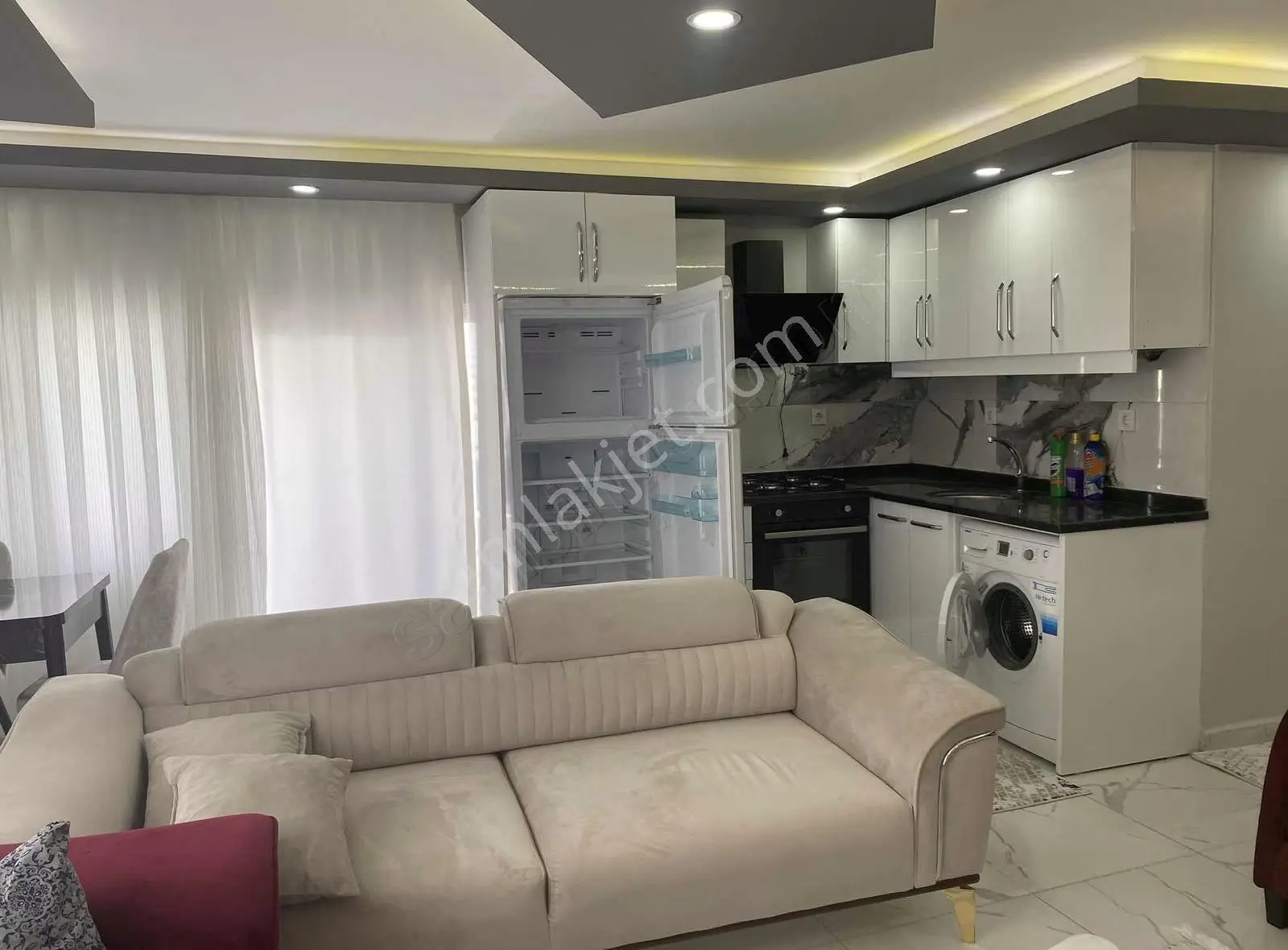 Side Kemer Mahallesi'nde 1 + 1 Havuzlu Dairemiz Satılıktır - Görsel 2
