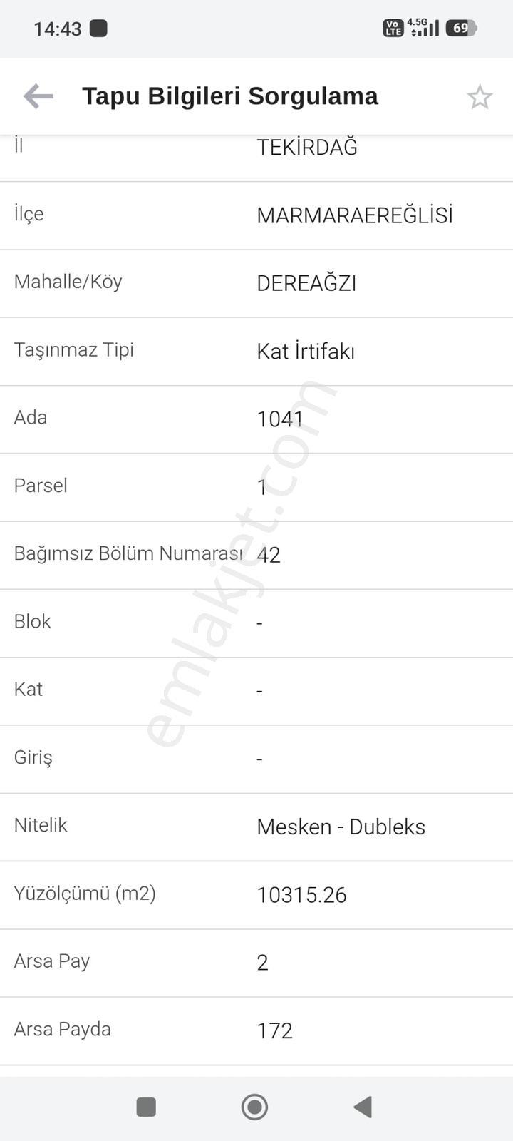 Net Gayrimenkul'den M.ereğlisi Dereağzın'da Yatırımlık Arsa - Görsel 2