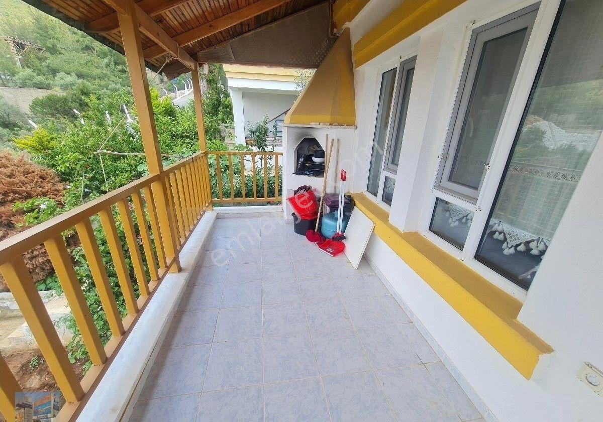Didim Akbük'te Full Deniz Manzaralı Doğayla Bütünleşmiş Müstakil Villa - Görsel 15