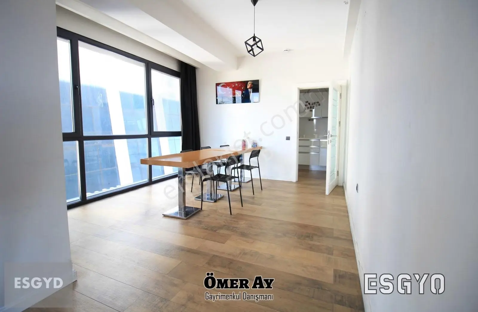 [esgyo] Dan Bulvar28 De Premium Kiralık Balkonlu 1+1 Ofis Daire - Görsel 23