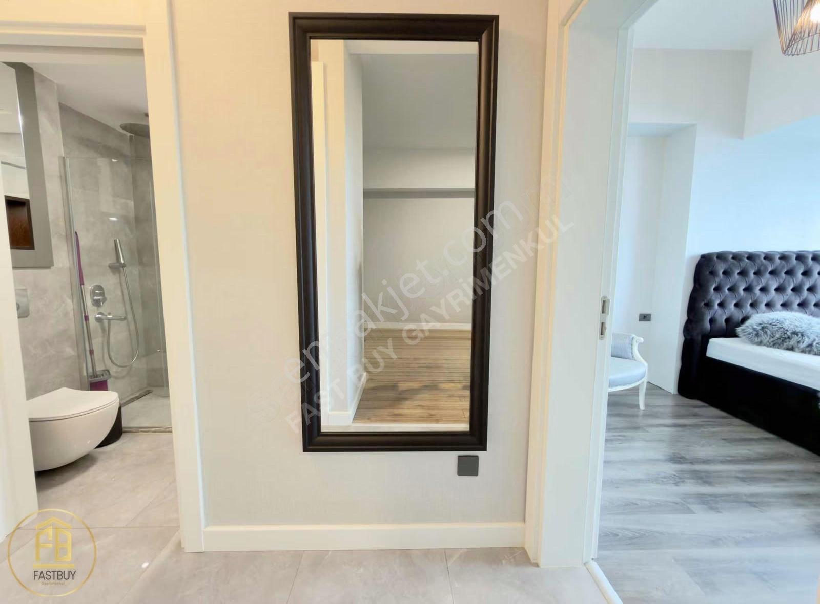 İzka Port Lüks Eşyalı Deniz Manz. Balkonlu Kiralık 1+1 Daire - Görsel 9