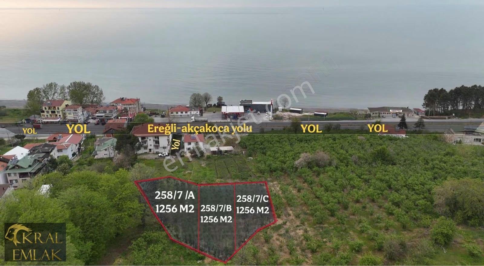Çayağzı Mevkinde Ful Deniz Manzaralı İmarlı 1256 M2 Satılık Arsa - Görsel 19