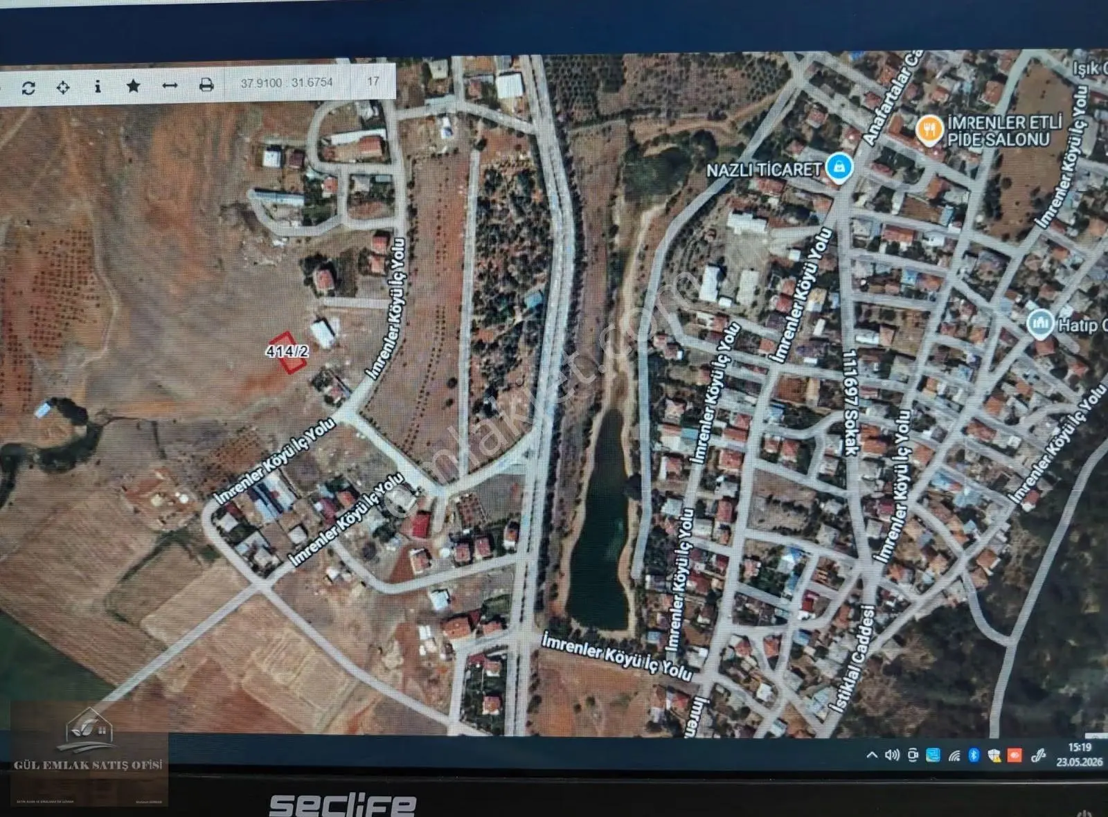 Konya Hüyük İmrenler Mah Satlık Arsa - Görsel 8