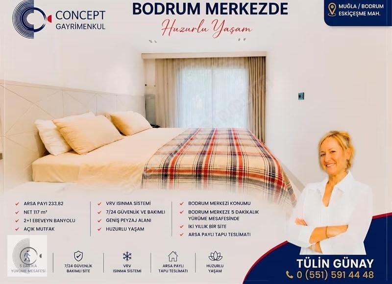 Bodrum Eskiçeşmede Merkezi Konumda | 2+1 Lüks Site Rezidans - Görsel 3